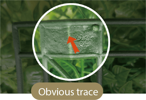 Cómo instalar muros verdes o paneles de seto artificiales 10 100% Virgin Material -obvious trace