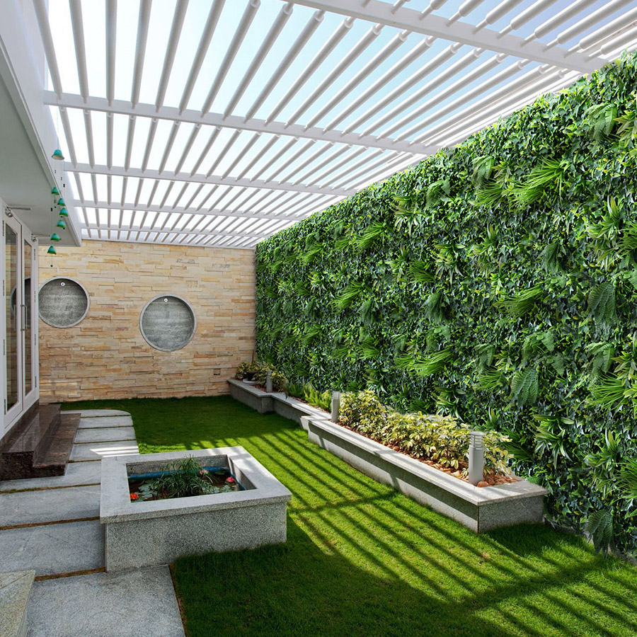 vertical garden wall