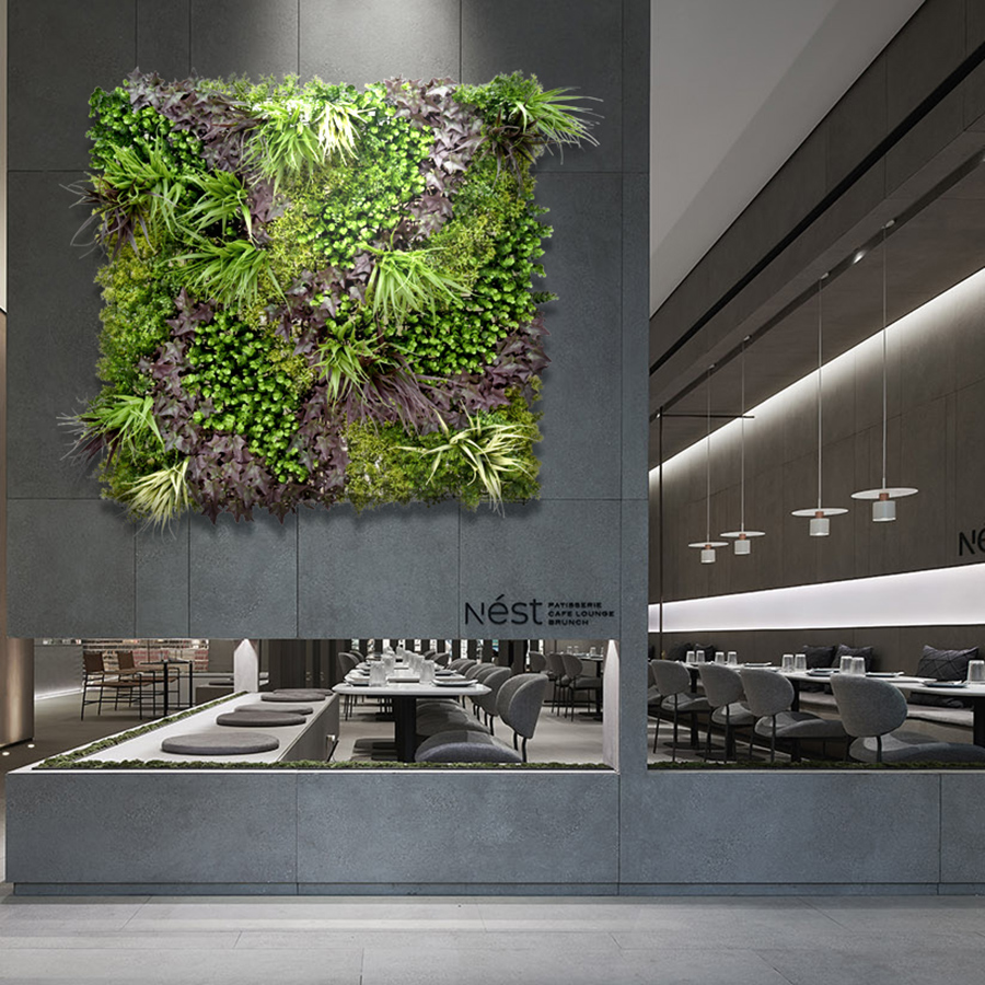Artificial Greenery in Restaurant Design