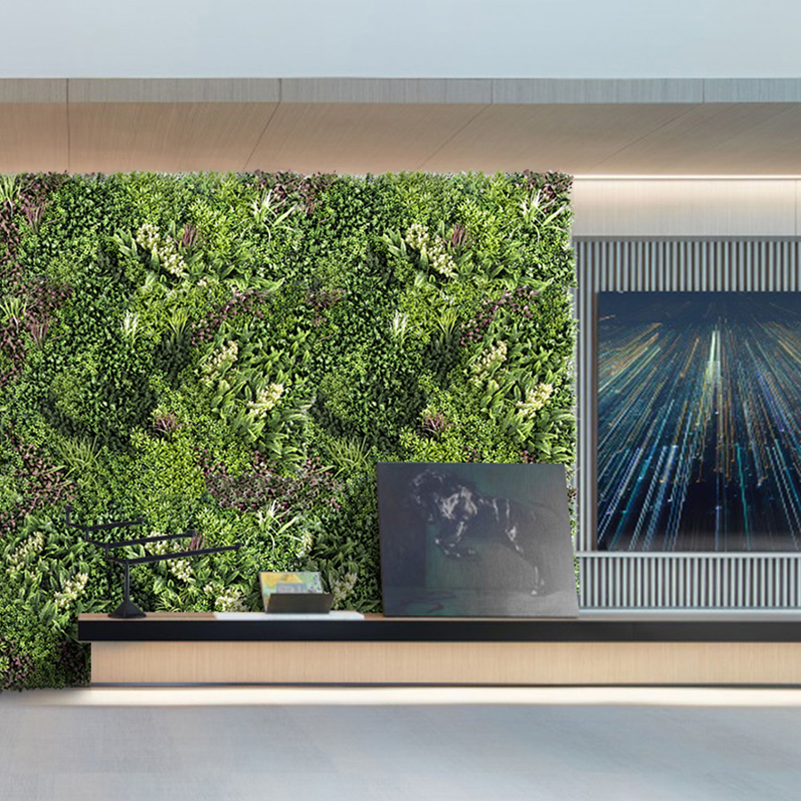 living room wall garden