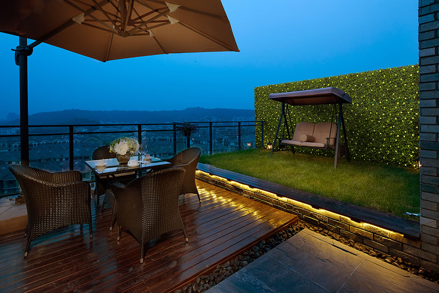 artificial hedge wall