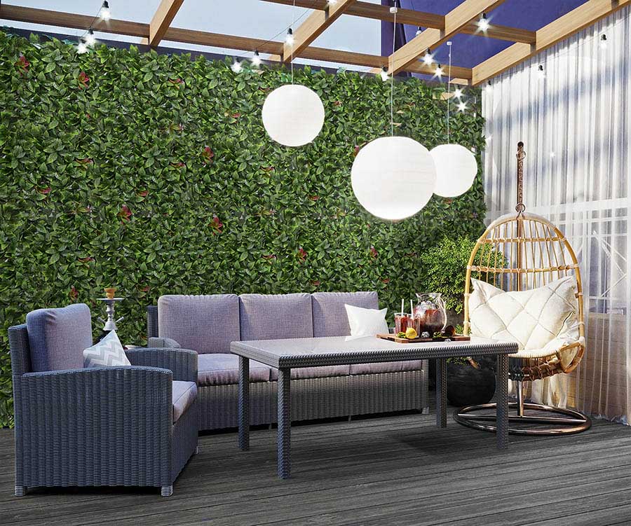 20 Easy Tips for Decorating with Artificial Plants 16 artificial green wall