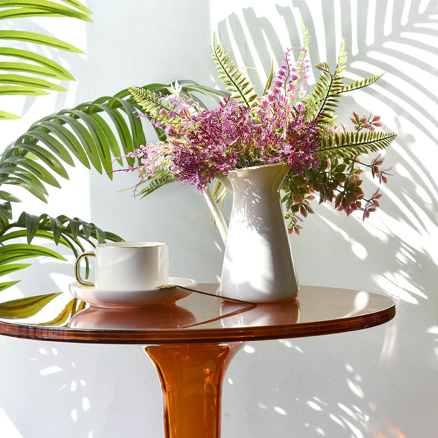 20 Easy Tips for Decorating with Artificial Plants 12 artificial plants in vase