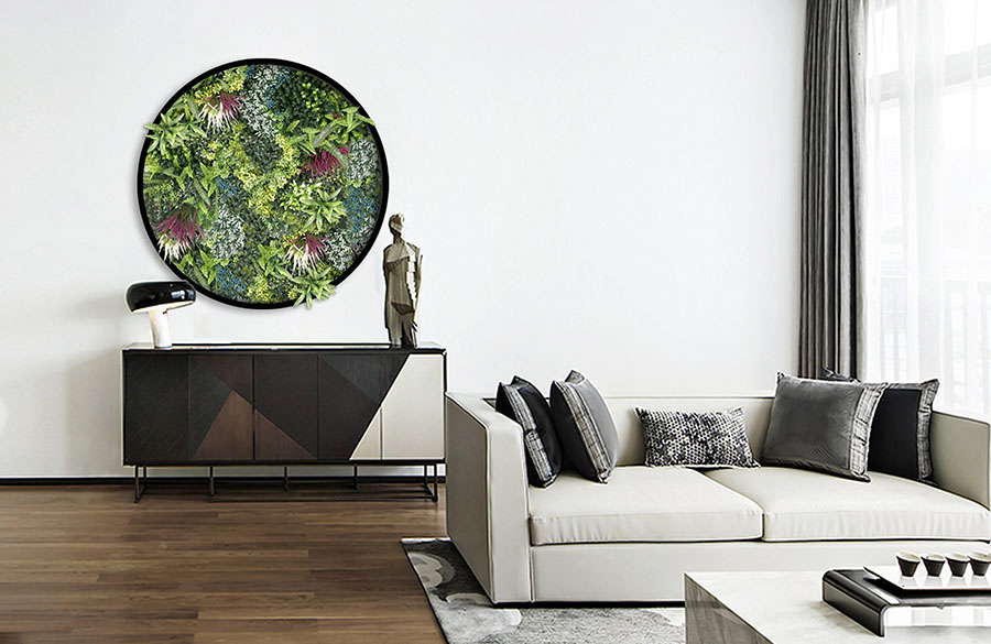 20 Easy Tips for Decorating with Artificial Plants 7 vertical garden frame