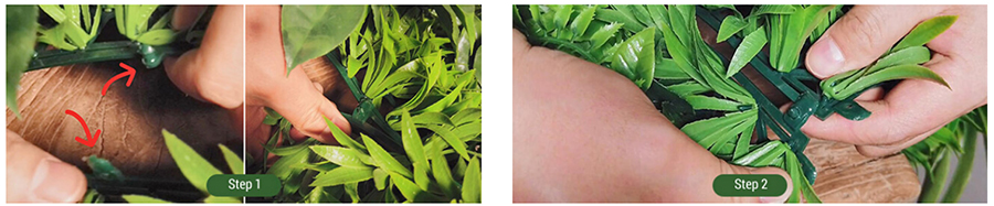 Install an Artificial Grass Wall