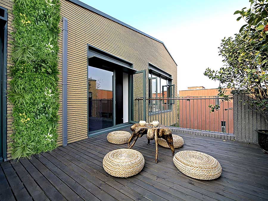 vertical garden for terrace