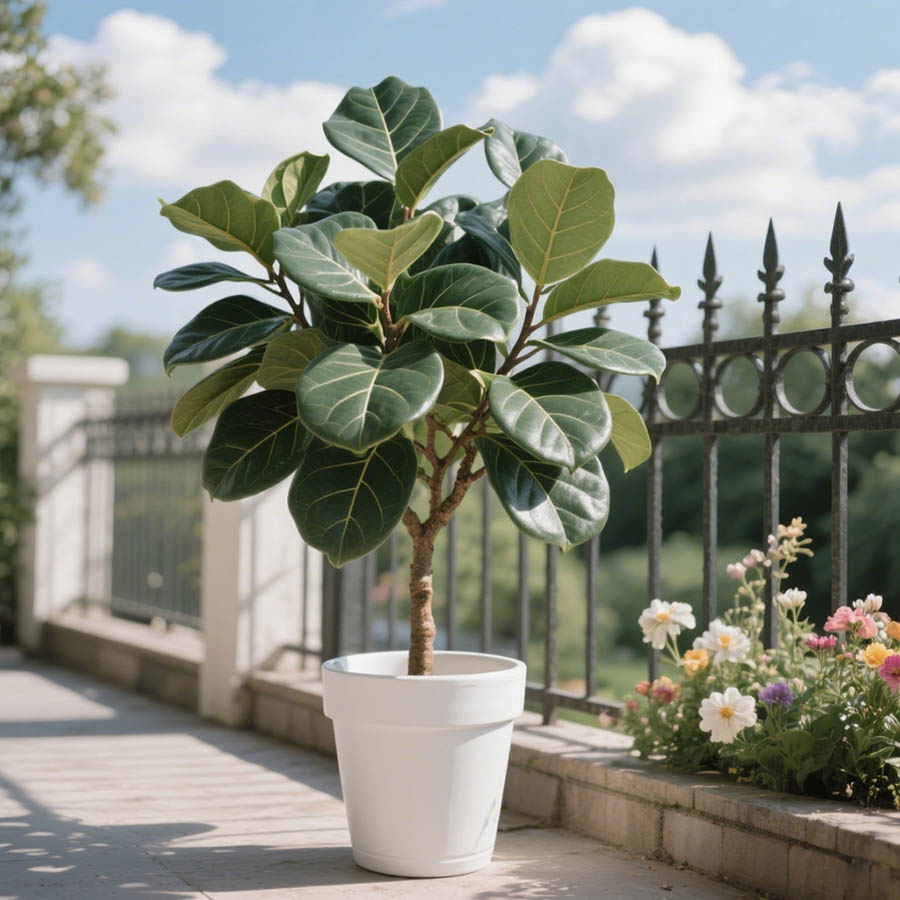 10 Best Fake Outdoor Plants That Look Real 2 Fiddle Leaf Fig