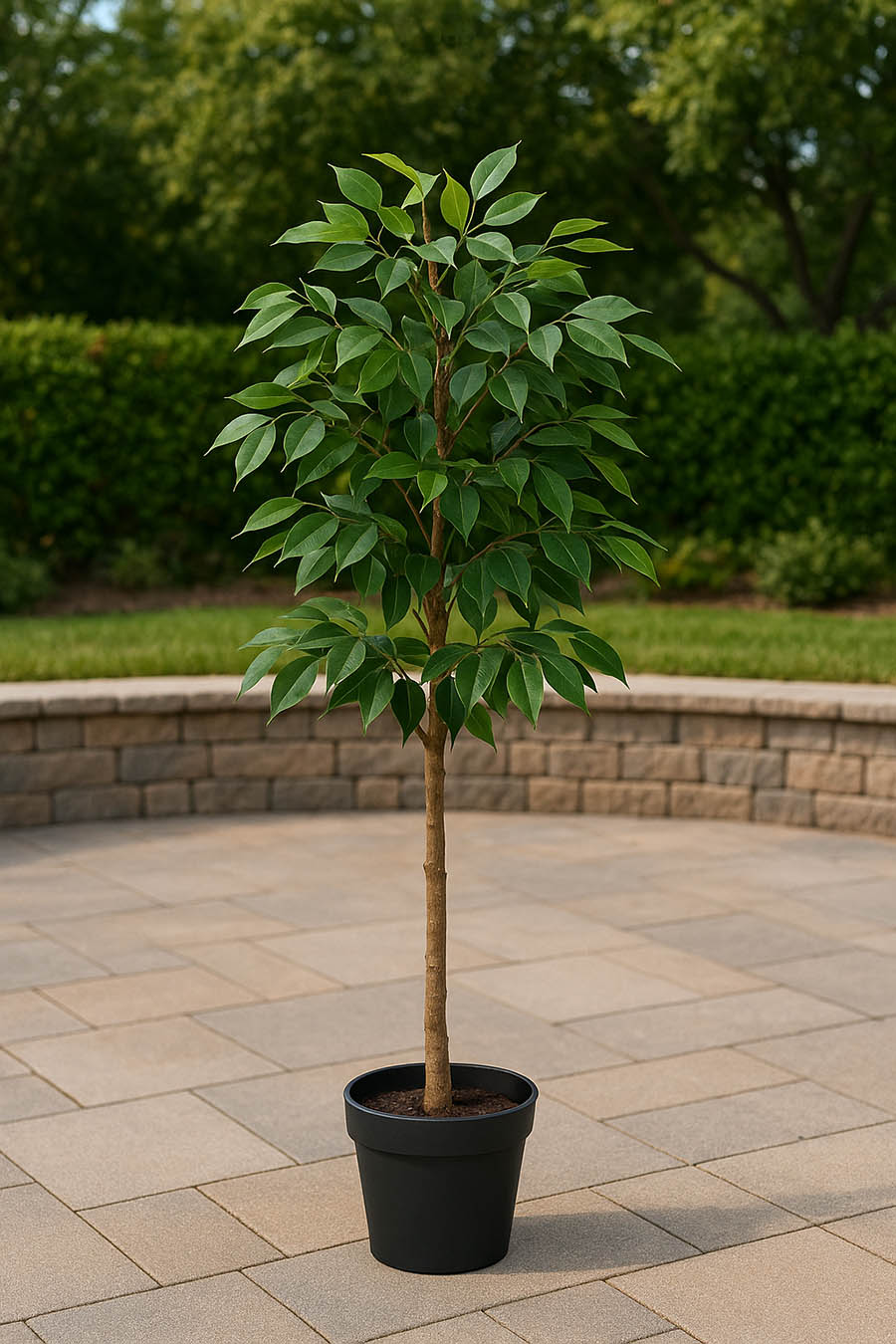 10 Best Fake Outdoor Plants That Look Real 3 ficus tree