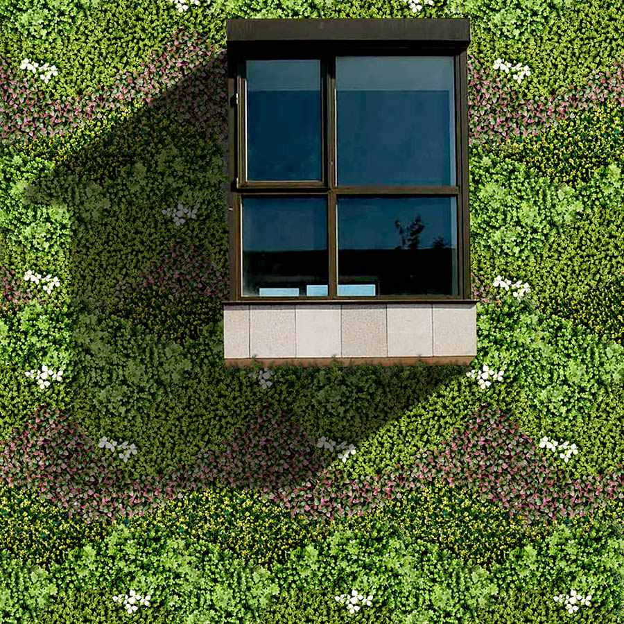 30 Ideas de Decoración de Pared con Verde Artificial 30 Naturaleza en arquitectura urbana