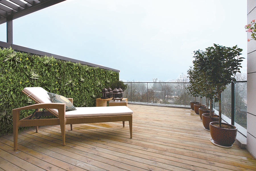 Plantas artificiales de exterior