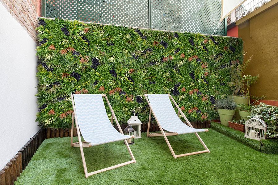 Muro verde artificial