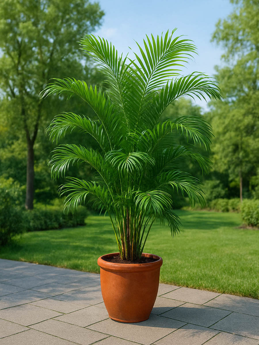 ¿Cómo evitar que las plantas artificiales se vuelquen? 1 árbol artificial